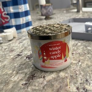 Bath & Body Works 3 Wick Candle Winter Candy Apple